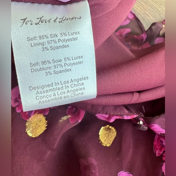 For Love and Lemons | asymmetrical top - Picture 10 of 10